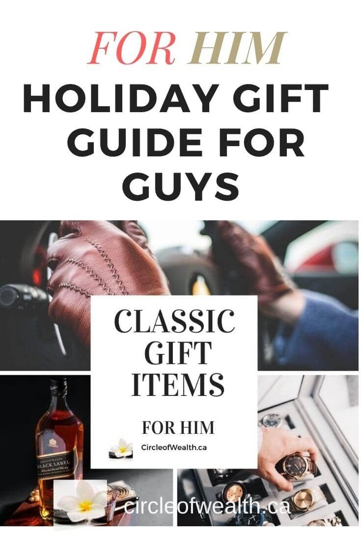 Holiday Gift Guides for Guys
