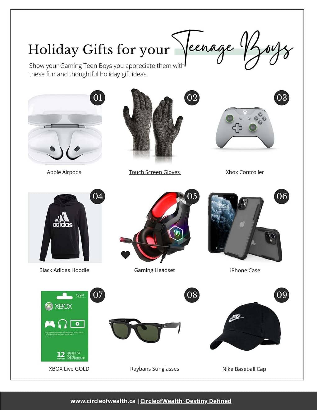 Best Holiday Gift Guide Teenage Boys guys gaming
