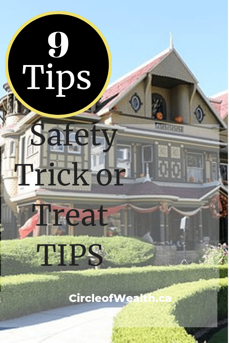Hallowe'en Tips Here are 9 SafetyTrick or Treat TIPS_ for children_Halloween House