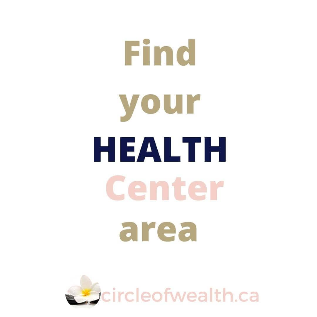 Find your Health Center Area.