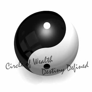 CircleofWealthDestinyDefined yin and Yang Logo