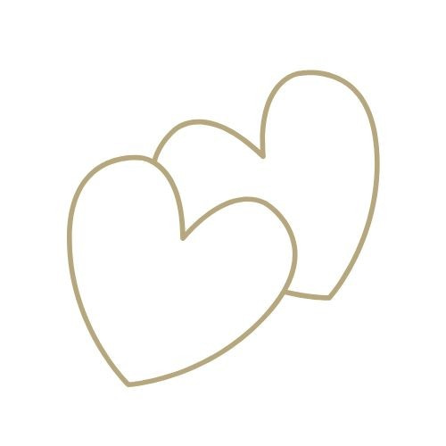 HEART GOLD Icon represents THE LOVE & RELATIONSHIPS in Feng Shui.