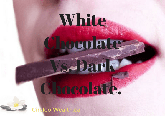 Circleof WealthHealth White Chocolate vs Dark