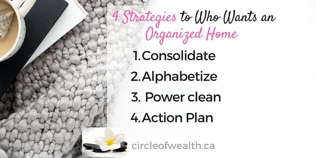 4 Strategies to Who wants an Organized Home