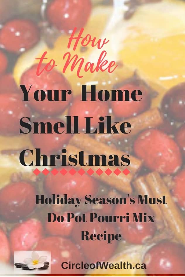 How to Make your home Smell like Christmas, a Holiday Seasons' Must Do Pot Pourri Mix