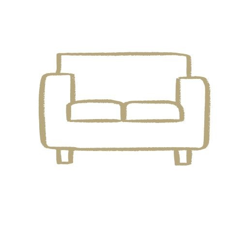 Sofa Icon represents LIVING ROOM FENG SHUI